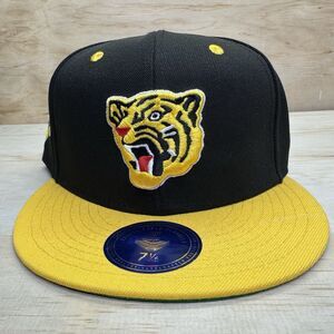 NEW Osaka Tigers Ebbets Field Flannels DNA Fitted Cap Hat Black sz 7 1/4